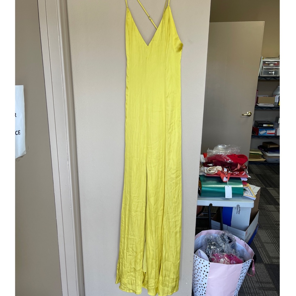 Lovers + Friends Long yellow dress